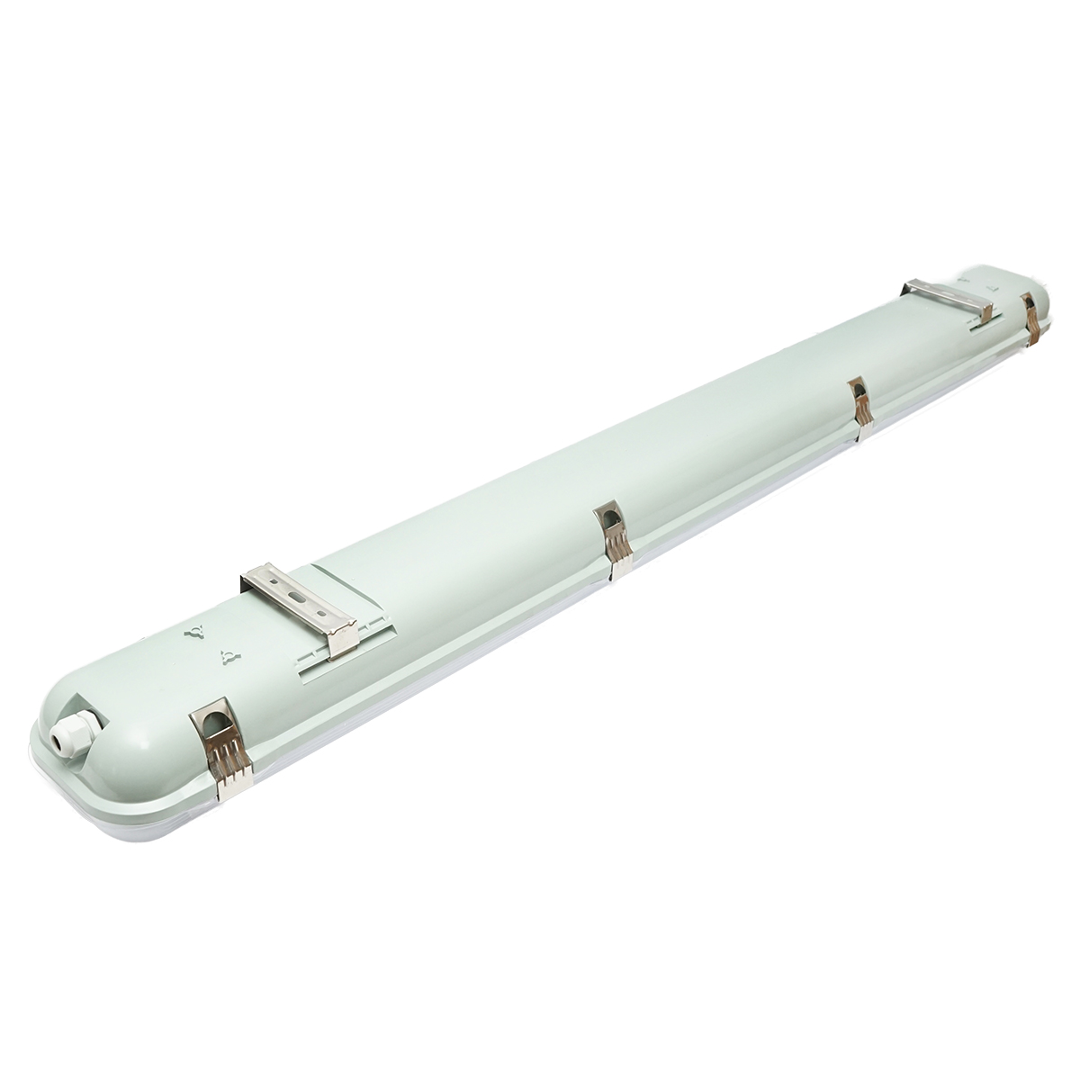 Corp iluminat LED tub fluorescent 2x36W, 220V, 1270x130x90mm IP65 Breckner Germany - imagine 7