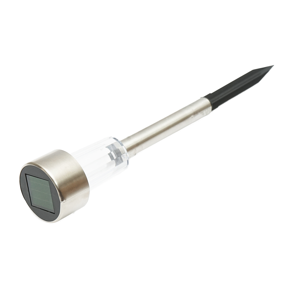 Lampa solara LED din otel inoxidabil, 6500K, inaltime 30cm - imagine 4