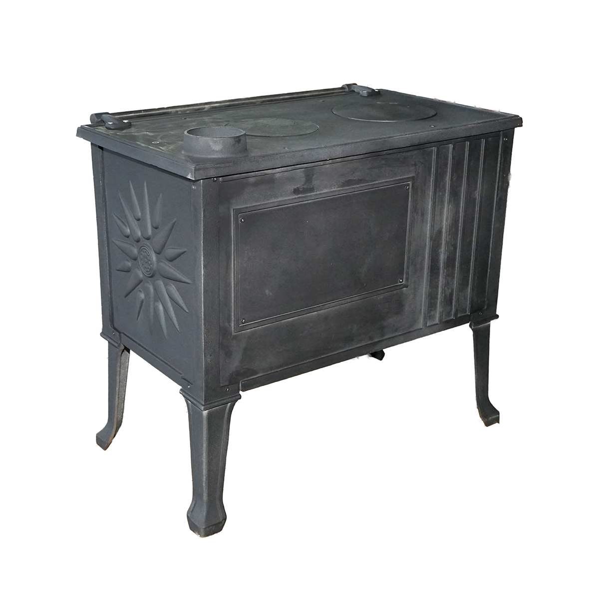 Soba pe lemne cu plita si cuptor din fonta 830x520x800mm - imagine 4