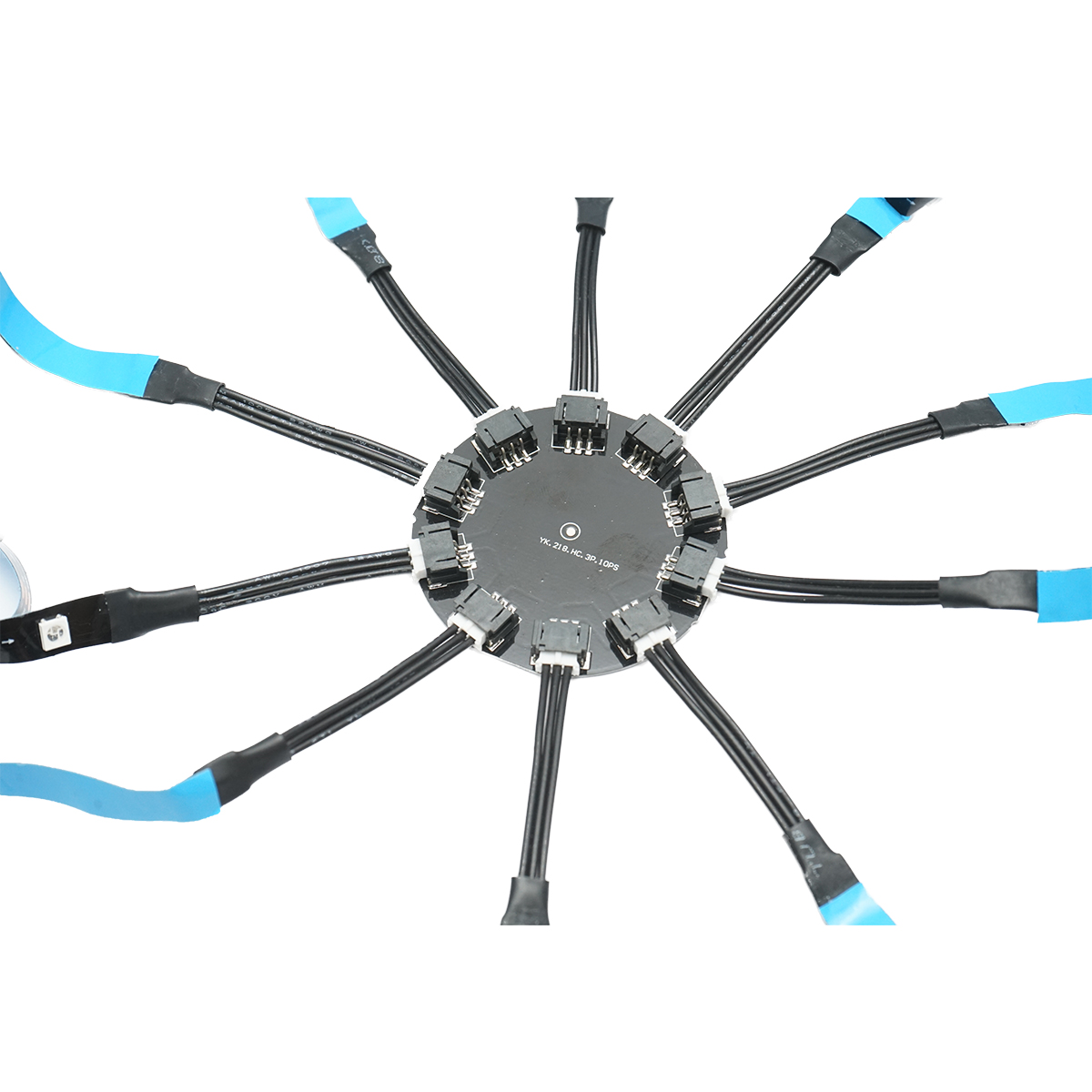 Banda LED model artificii 11x0.5+1x1m 5V, USB, bluetooth, control vocal, aplicatie RGB+IC Breckner Germany - imagine 5