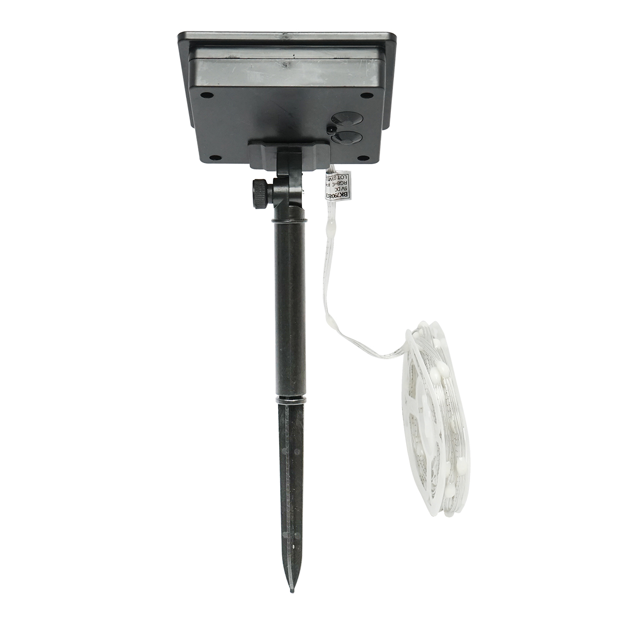 Banda LED cu panou solar 5V, 5m, telecomanda RGB+IC IP65 Breckner Germany - imagine 4