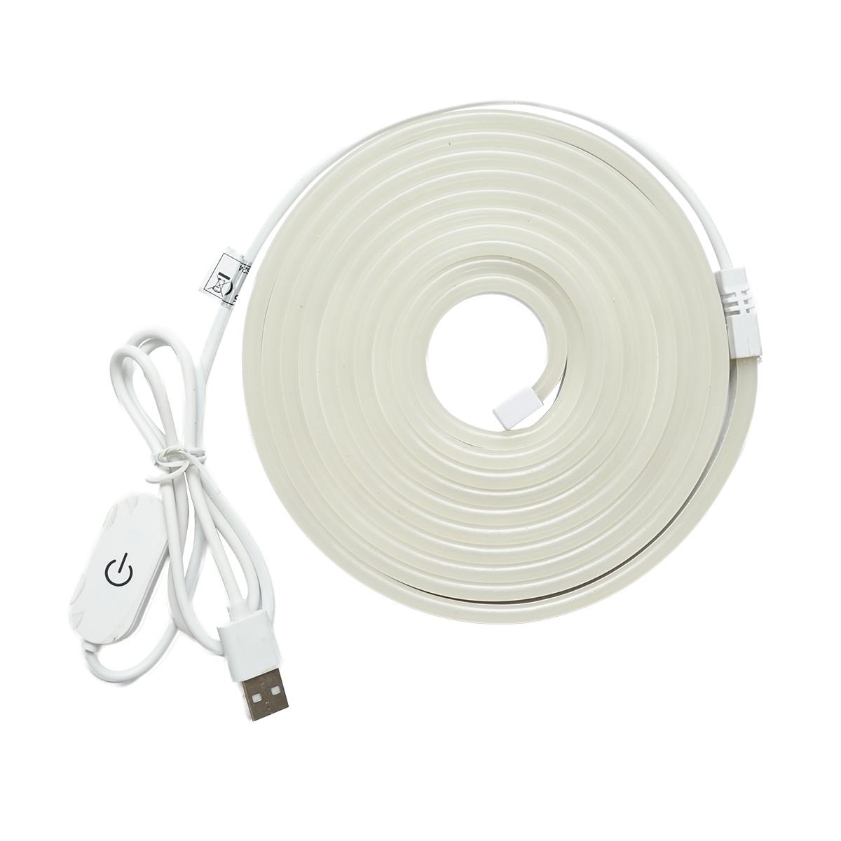 Banda LED 3000K, 5V, USB, 3m IP65 Breckner Germany - imagine 3