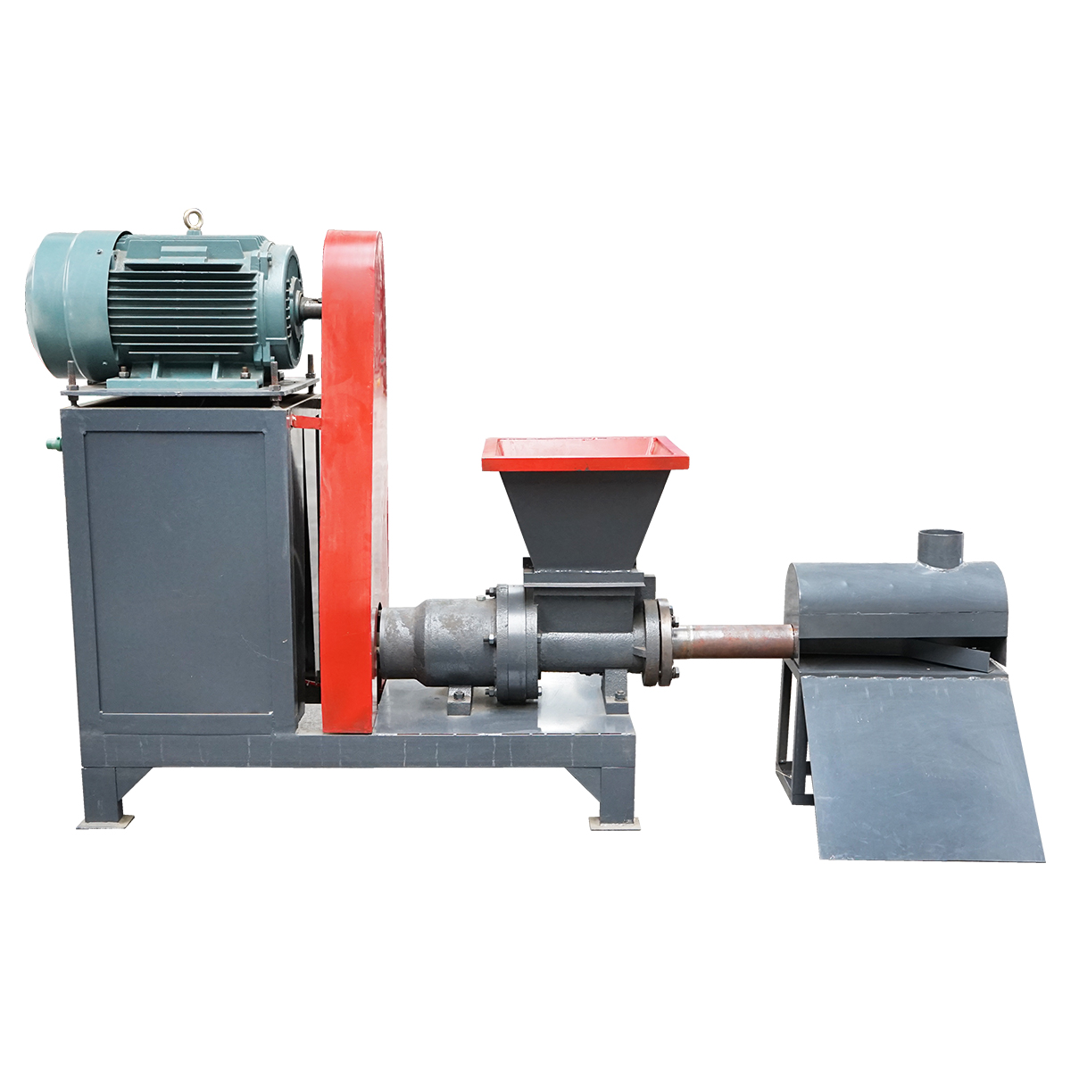 Masina fabricat brichete din rumegus 15KW, 380V, randament 260-280Kg/h, turatie 970rpm - imagine 2