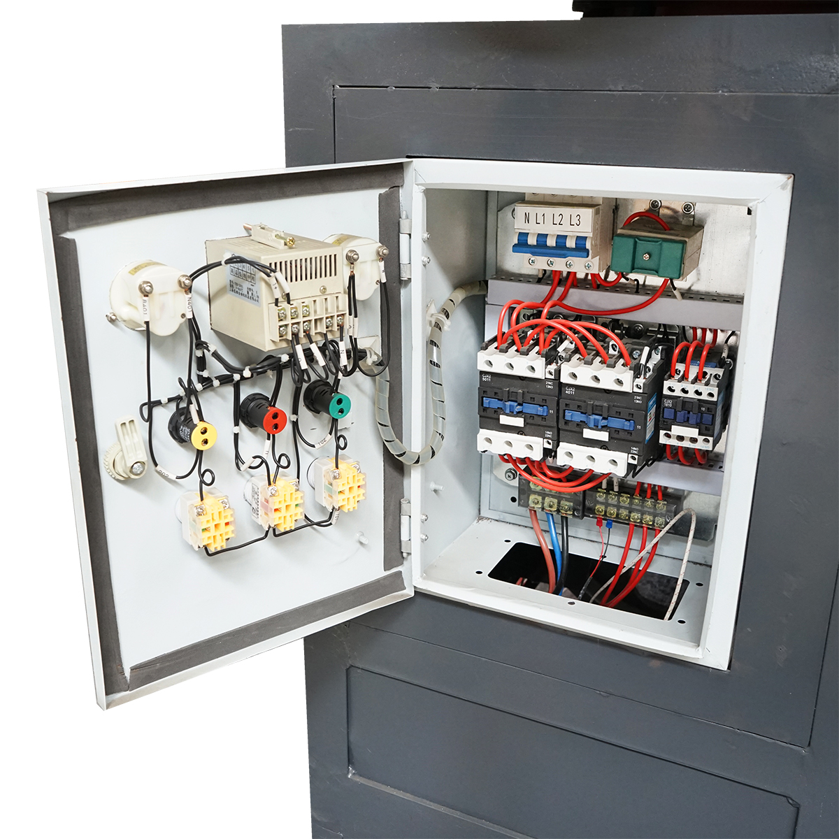 Masina fabricat brichete din rumegus 15KW, 380V, randament 260-280Kg/h, turatie 970rpm - imagine 10