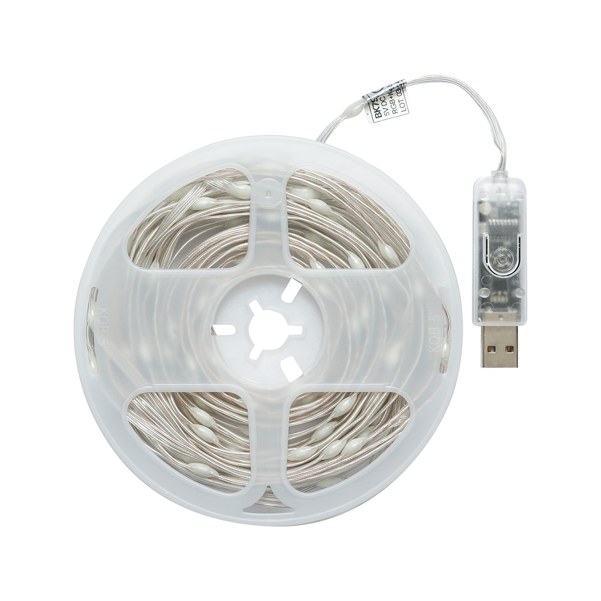 Banda LED smart decorativa 2W/m 5V cu telecomanda, control muzical, bluetooth, aplicatie USB, 10m RGB+IC IP68 Breckner Germany - imagine 4