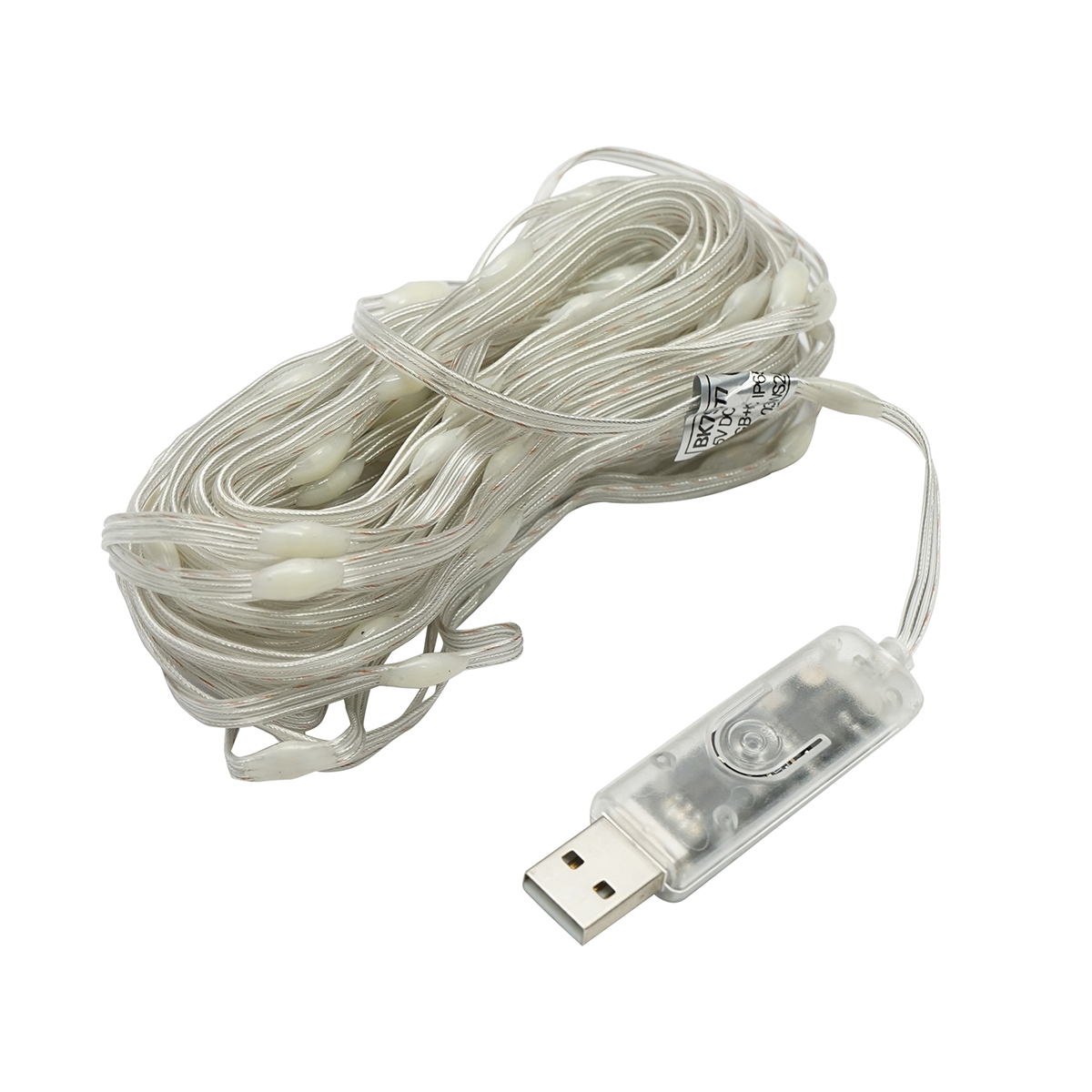 Banda LED smart 2W/m 5V cu telecomanda, control muzical, bluetooth, aplicatie USB, 10m RGB+IC IP68 Breckner Germany - imagine 4