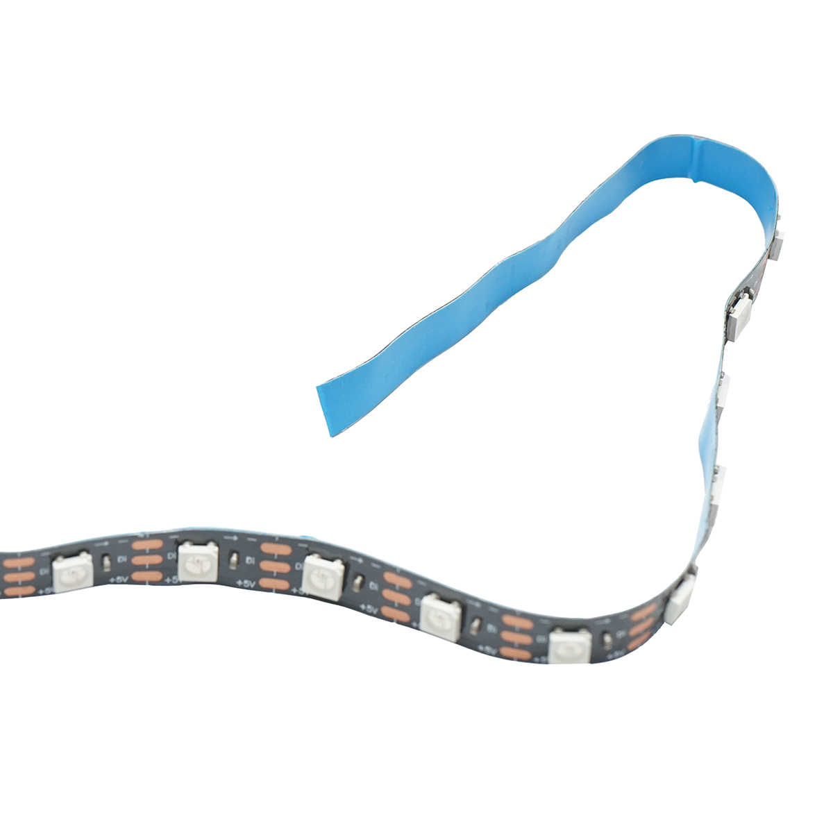 Banda LED model artificii 11x0.5+1x2m 5V, USB, bluetooth, control vocal, aplicatie RGB+IC Breckner Germany - imagine 6