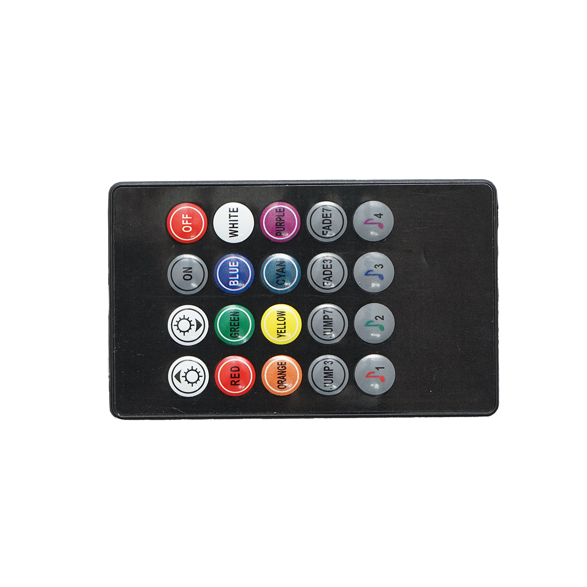 Banda LED lumini ambientale auto 12V, 9W cu telecomanda, control muzical 4x26cm RGB Breckner Germany - imagine 3