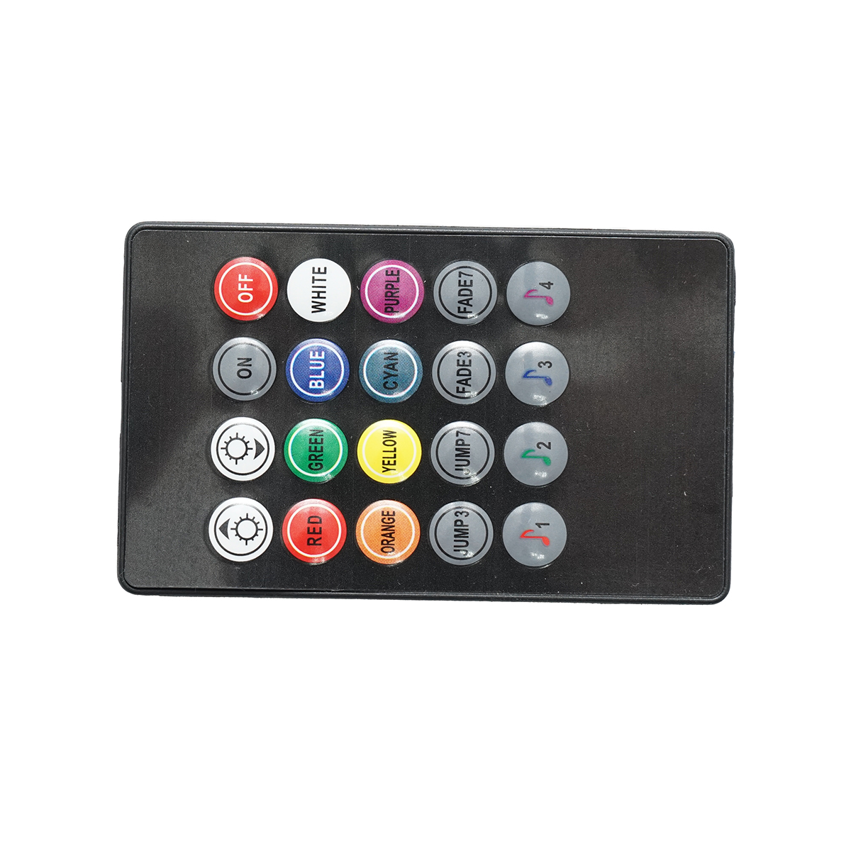 Banda LED lumini ambientale auto 12V, 9W cu telecomanda, control muzical 4x26.7cm RGB Breckner Germany - imagine 3