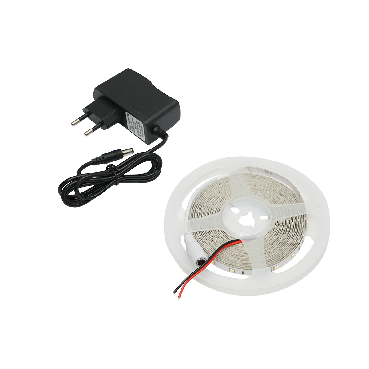 Banda LED 2835 4.8W/m 4000K, 12-220V rola 5m, 60 LED/m IP20 Breckner Germany - imagine 2