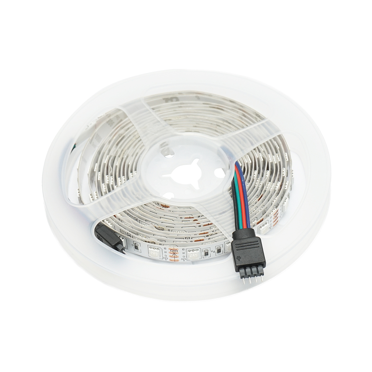 Banda LED 5050 14.4W/m RGB, 12-220V rola 3m, 60 LED/m IP20 Breckner Germany - imagine 5