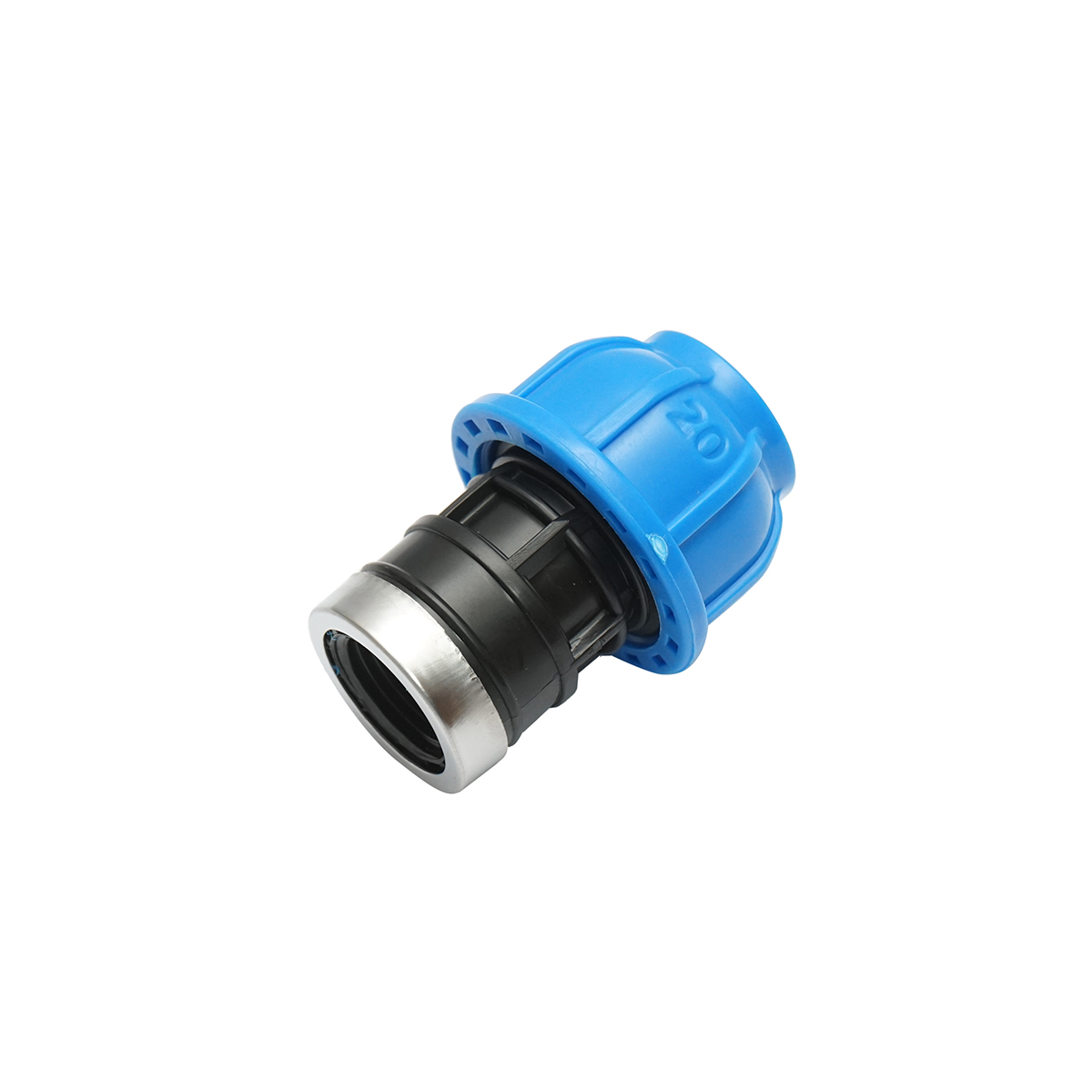 Racord compresiune cu filet interior D20mmx1/2 toll, PN16, pentru sisteme de irigatii - imagine 3