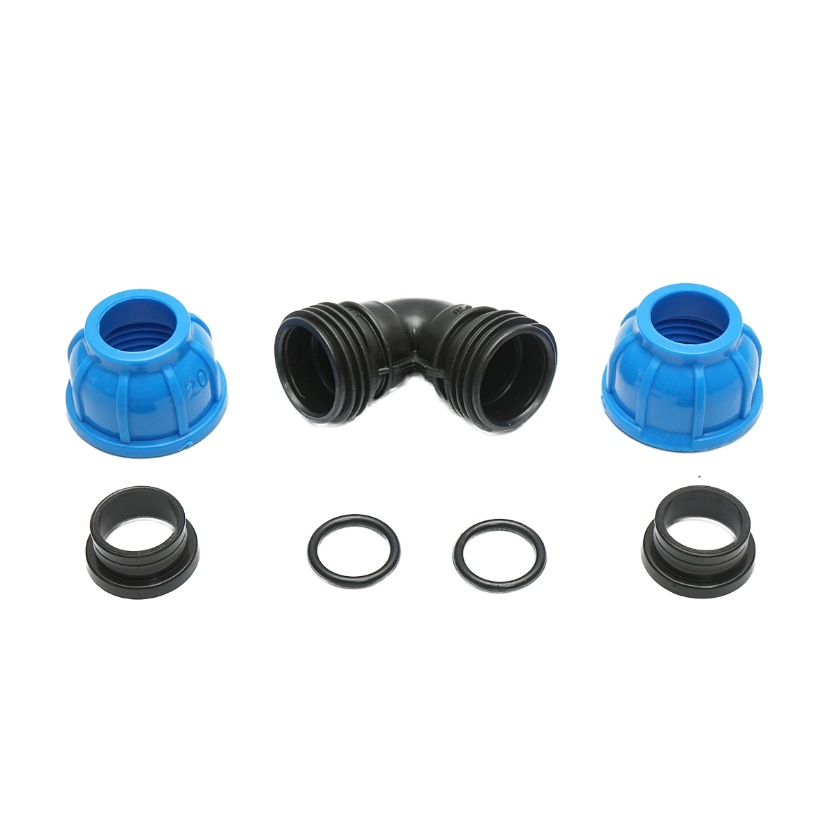Cot compresiune D20x20mm PN16, pentru sisteme de irigatii - imagine 4