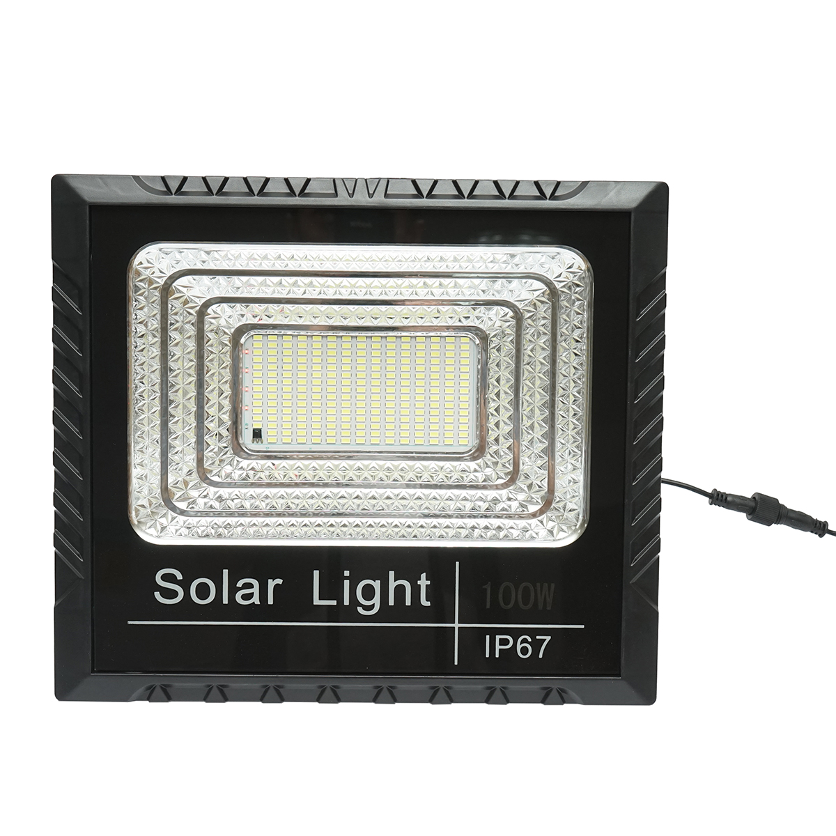 Proiector led de 100W cu panou solar 15W, baterie 1800mAh si telecomanda IP67 Breckner Germany - imagine 4