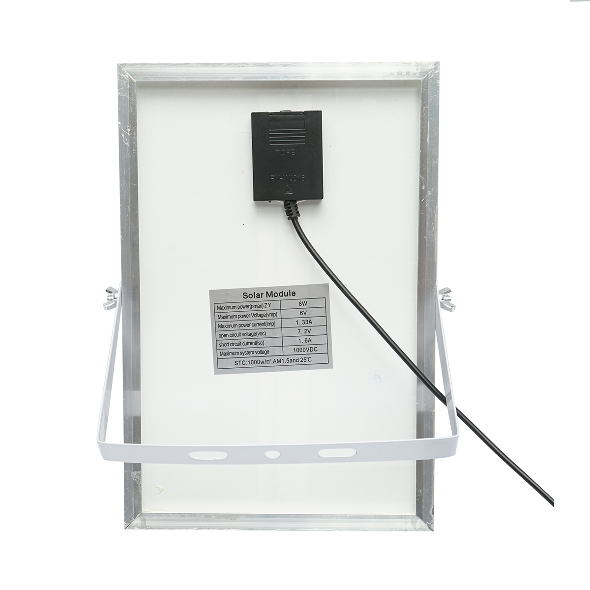 Proiector led de 100W cu panou solar 8W, baterie 5000mAh si telecomanda IP66 Breckner Germany - imagine 6