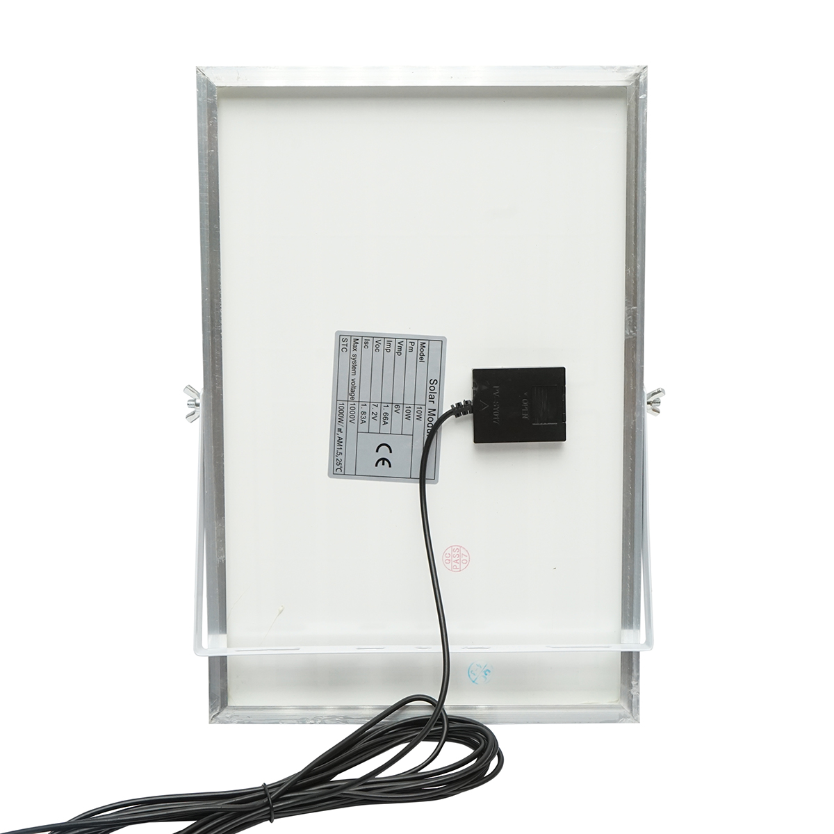 Proiector led de 60W cu panou solar 10W, baterie 6000mAh si telecomanda IP66 Breckner Germany - imagine 5