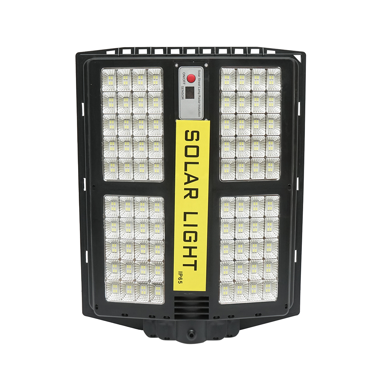 Lampa solara LED iluminat stradal 200W 6500K cu panou solar 15W, baterie 15000mAh, telecomanda, prindere pe stalp IP65 Breckner Germany - imagine 6