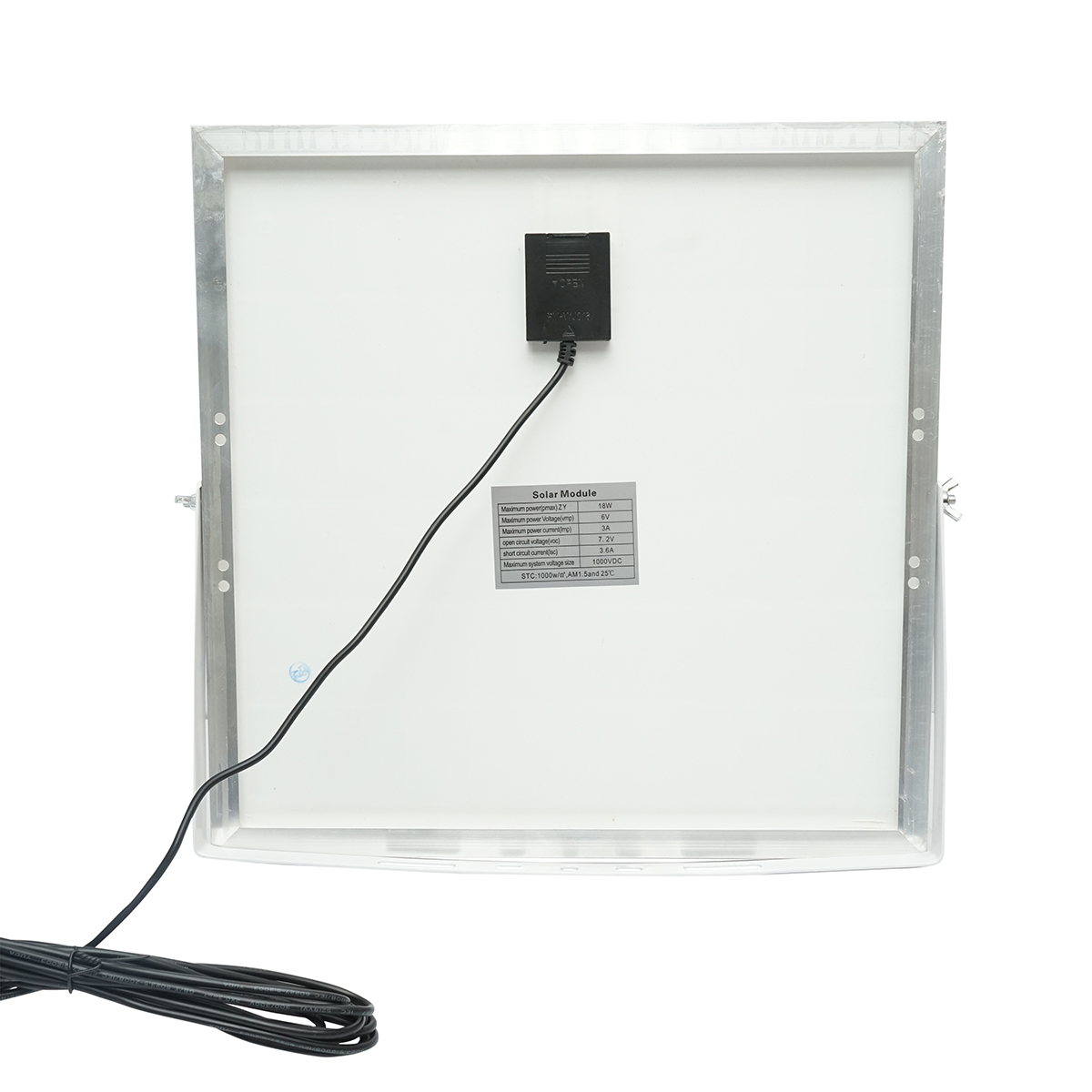 Proiector led de 100W cu panou solar 15W, baterie 15000mAh si telecomanda IP67 Breckner Germany - imagine 5