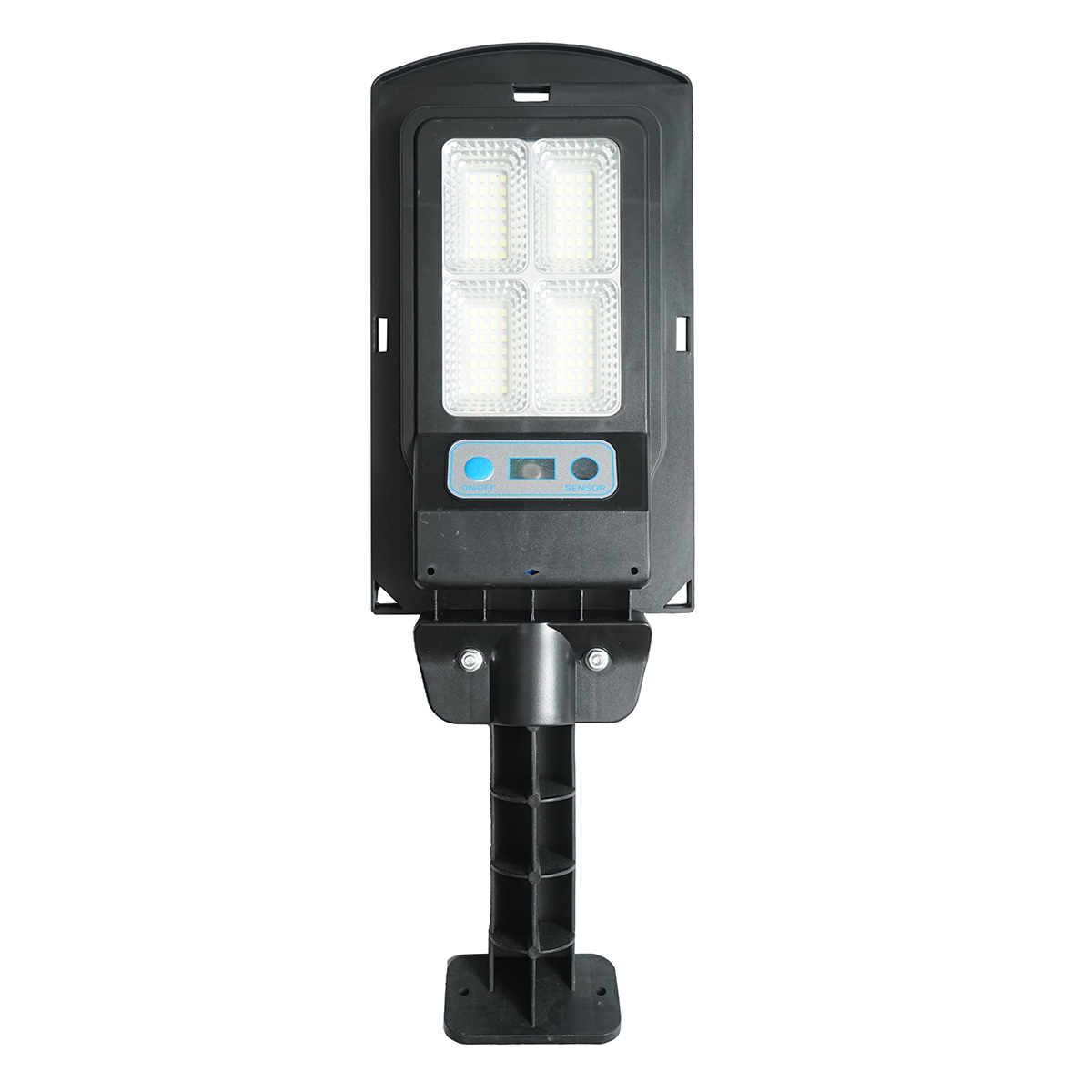 Lampa solara LED iluminat stradal 6500K cu panou solar 3W, baterie 18000mAh, prindere pe stalp IP67 Breckner Germany - imagine 2