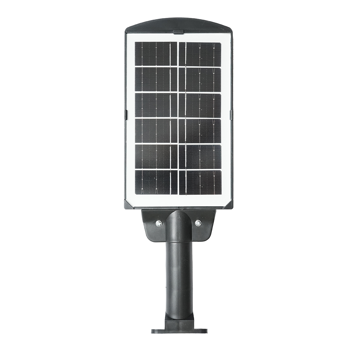 Lampa solara LED iluminat stradal 6500K cu panou solar 3W, baterie 12000mAh, prindere pe stalp IP67 Breckner Germany - imagine 3