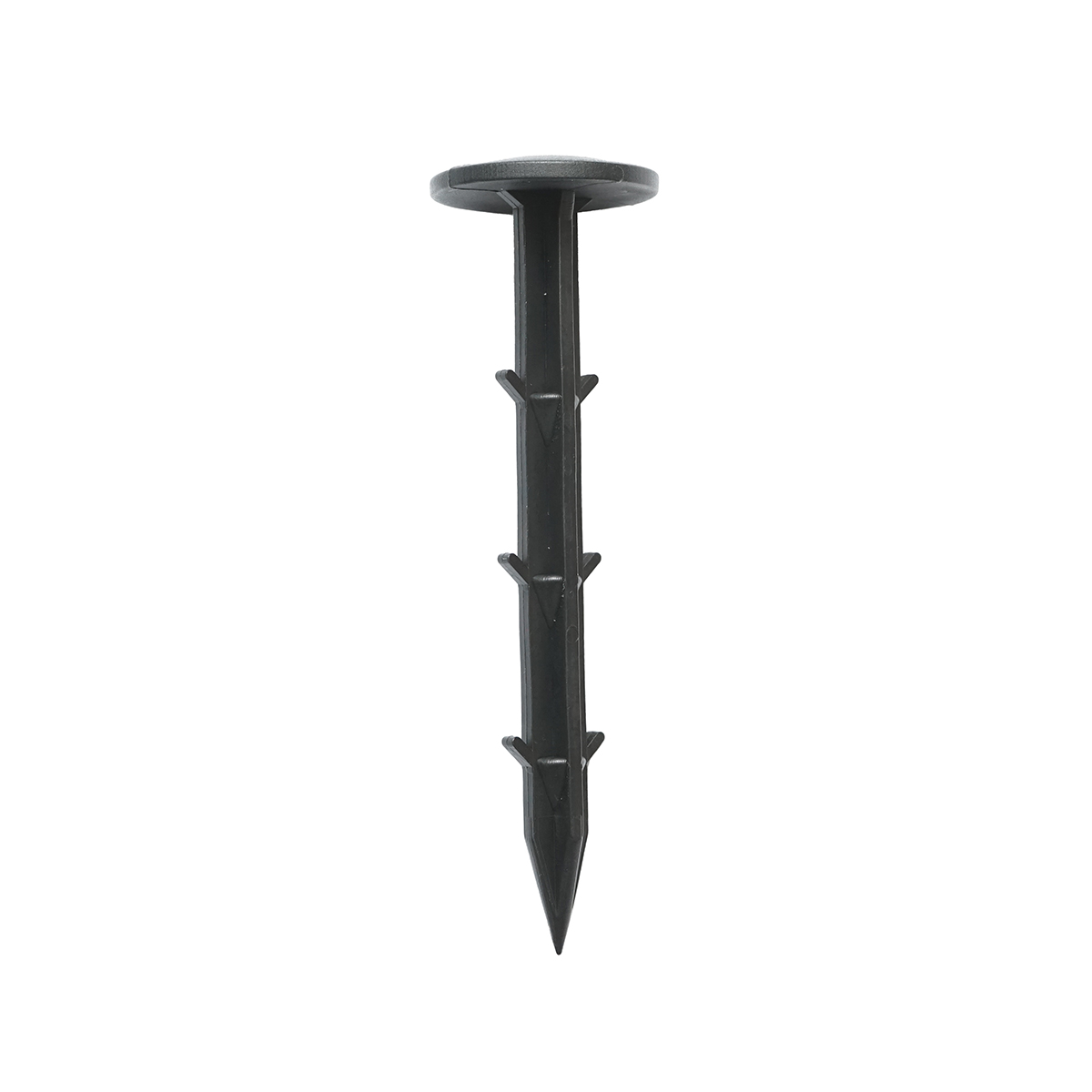 Set 10 cuie plastic fixare folie, tip harpon 10 cm