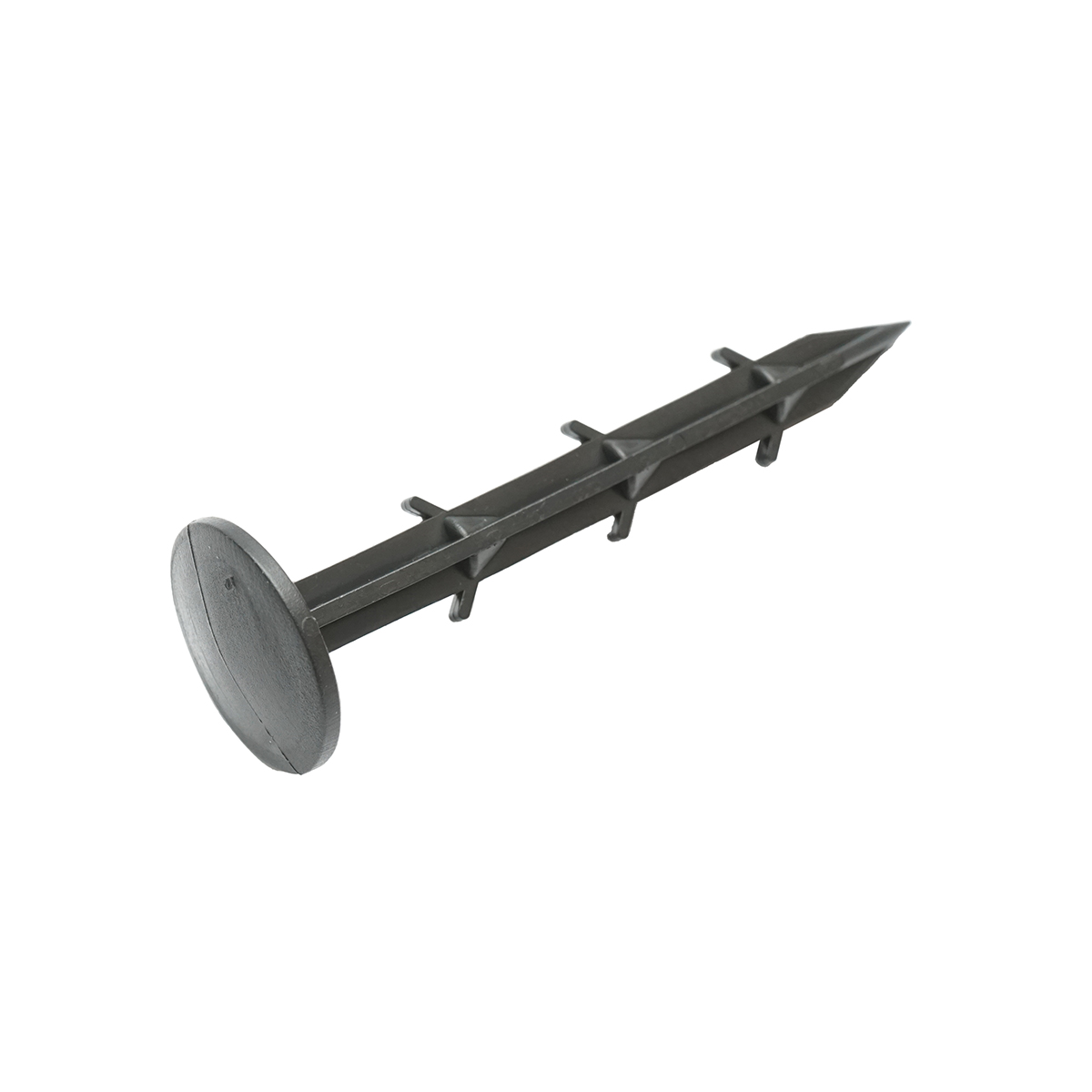 Set 10 cuie plastic fixare folie, tip harpon 10 cm - imagine 2