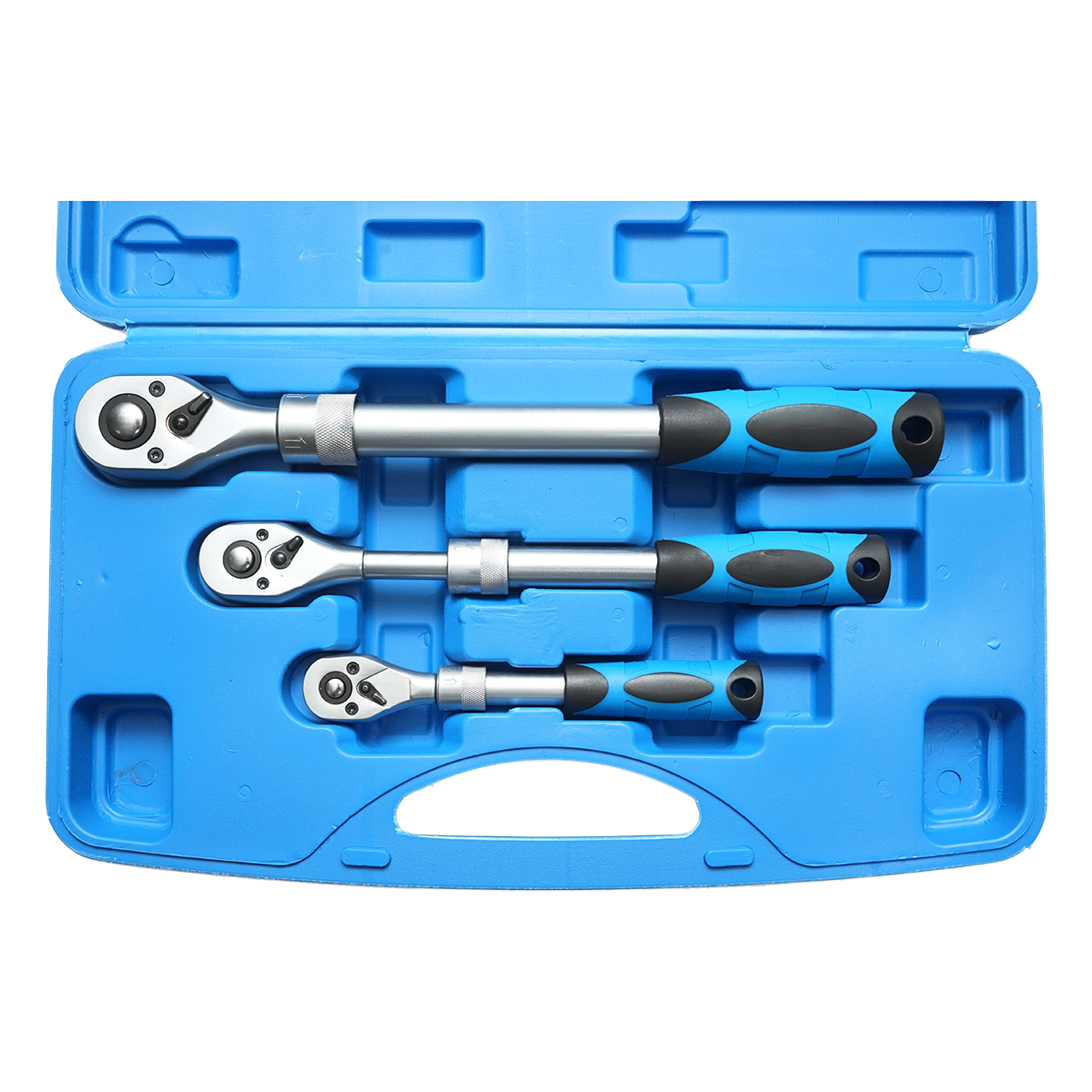 Set antrenor clichet reversibil extensibil 1/2, 3/8, 1/4 Breckner Germany - imagine 3