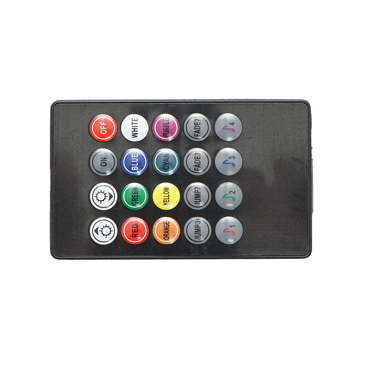 Banda LED lumini ambientale auto 12V cu telecomanda, control muzical 4x267mm RGB Breckner Germany - imagine 4