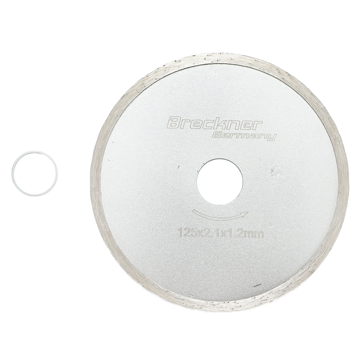 Disc diamantat continuu 125x2.1x1.2 pentru ceramica Breckner Germany