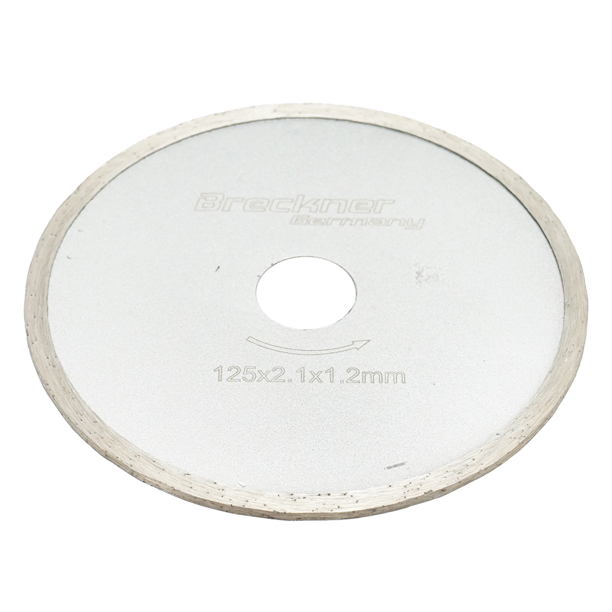Disc diamantat continuu 125x2.1x1.2 pentru ceramica Breckner Germany - imagine 3