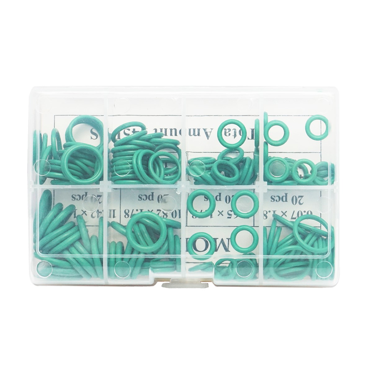 Trusa O-ring verde pentru sistem de aer conditionat 145 piese - imagine 3