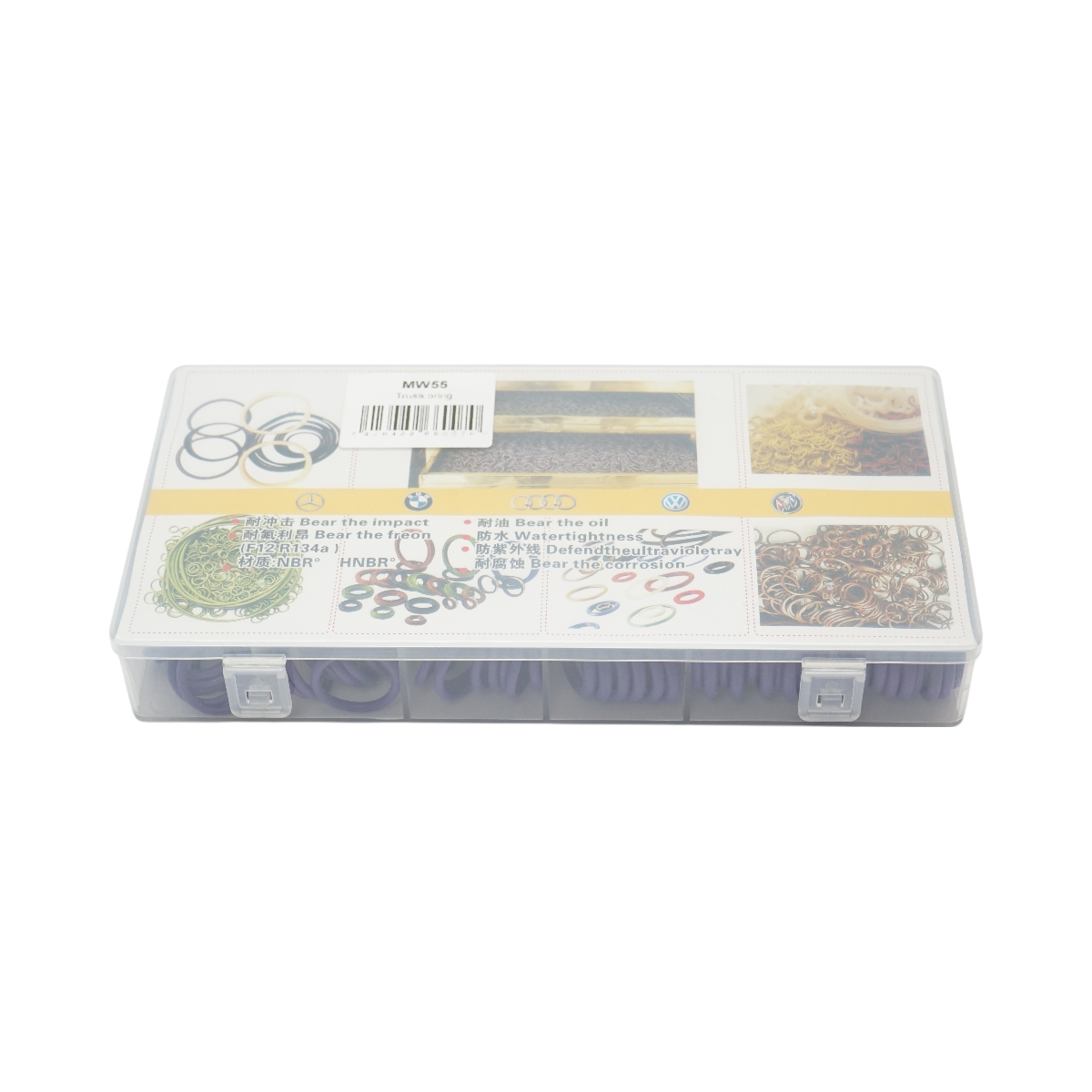 Trusa O-ring mov pentru sistem de aer conditionat 225 piese - imagine 5