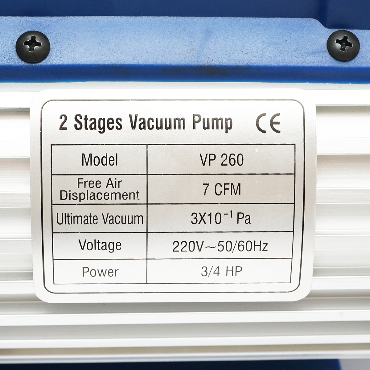 Pompa vid, vacuum 220V, 3/4 CP pentru instalatii frigorifice 170l/min - imagine 5