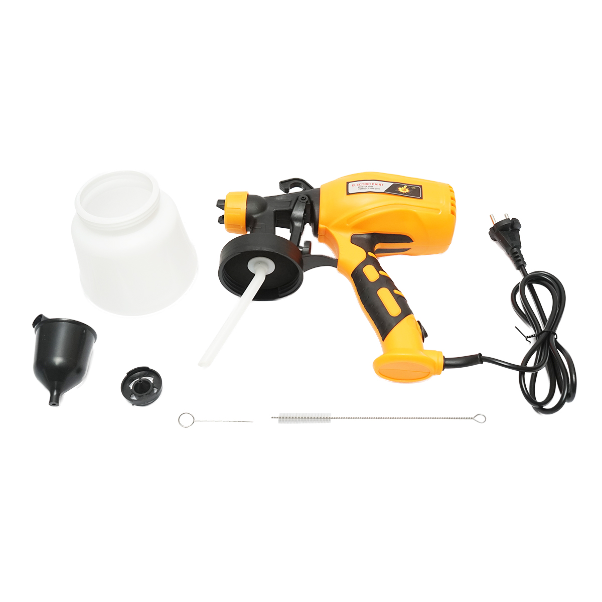Pistol vopsit electric 550W, 220V, debit 650 ml/min, rezervor inferior 900ml - imagine 2