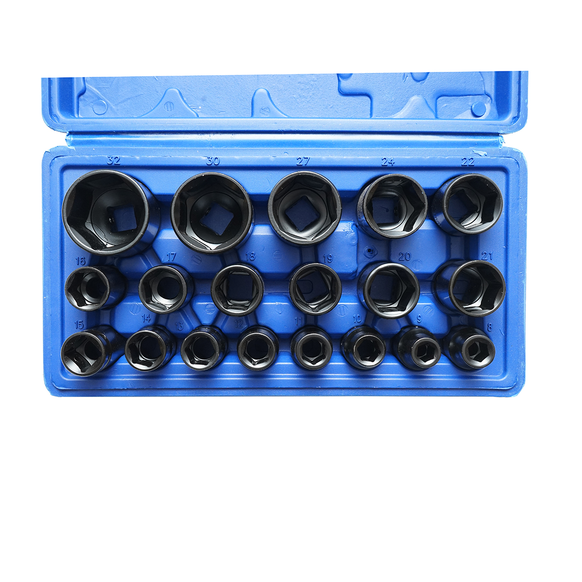 Trusa chei tubulare hexagonale 8-32mm 19 piese Breckner Germany - imagine 3