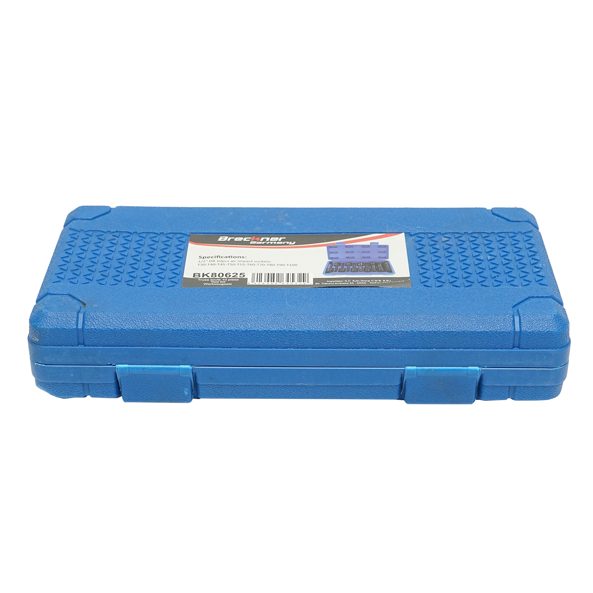 Trusa chei tubulare 1/2 de impact torx 10 piese Breckner Germany - imagine 4