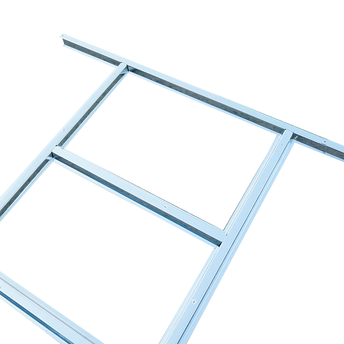 Fundatie metalica cadru otel zincat 0.6mm pentru magazie de gradina 312x257x212cm - imagine 3