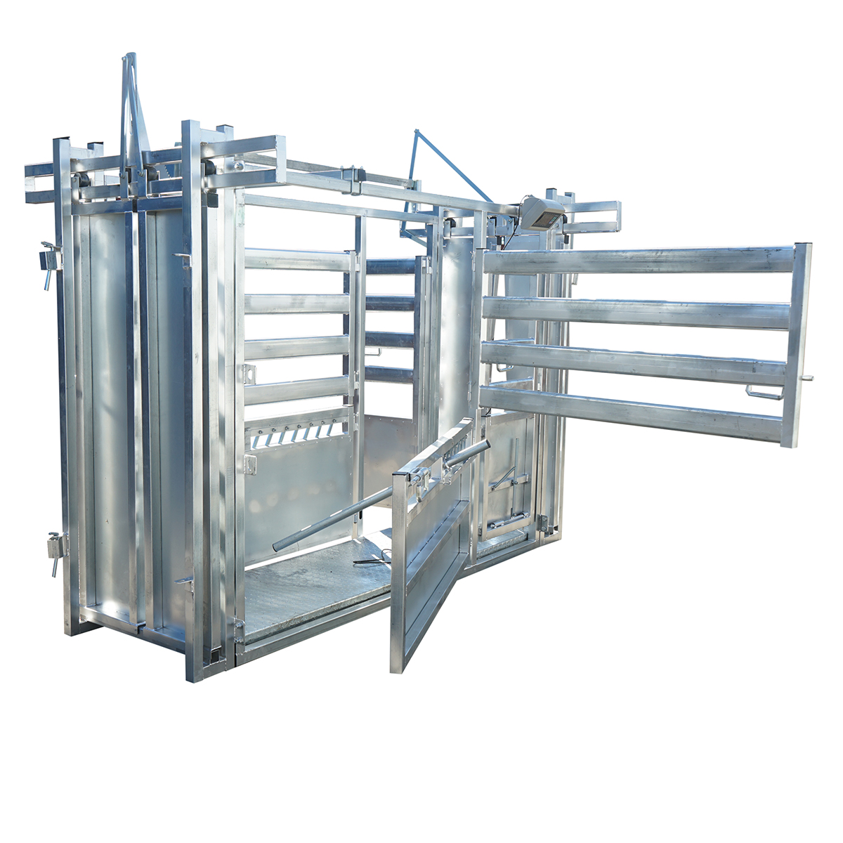 Stand de contentie, dispozitiv imobilizare bovine cu cantar - imagine 4