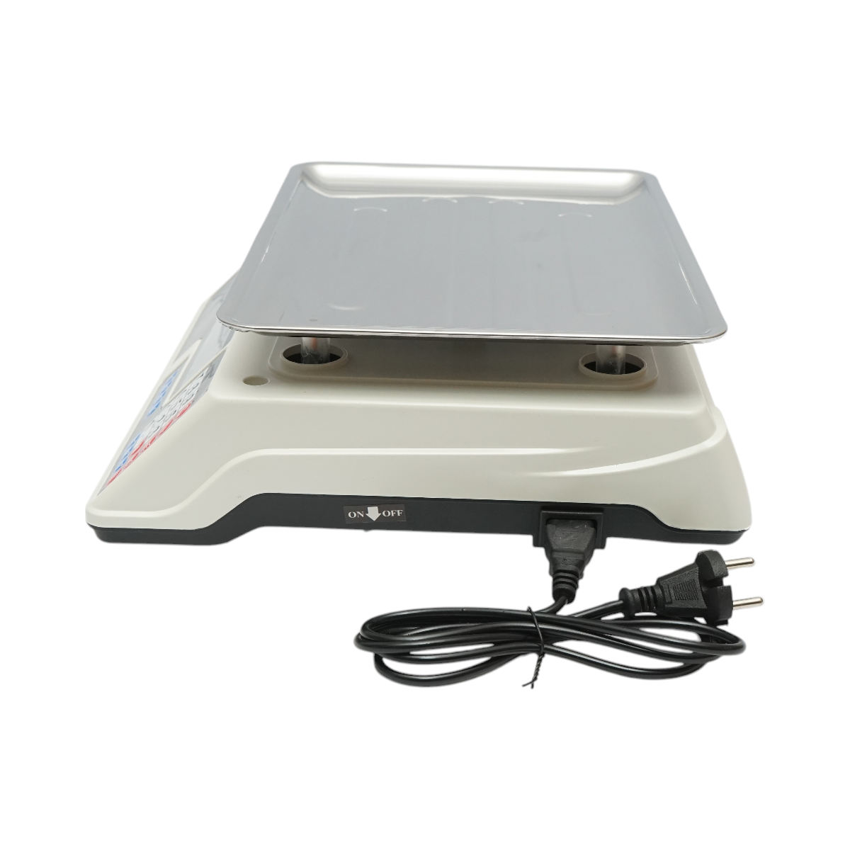 Cantar electronic cu ecran LCD, capacitate 40 Kg cu baterie 4V Breckner Germany - imagine 5