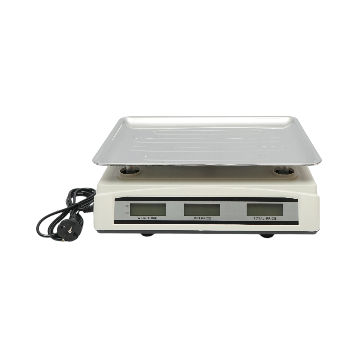 Cantar electronic cu ecran LCD, capacitate 40 Kg cu baterie 4V Breckner Germany - imagine 7