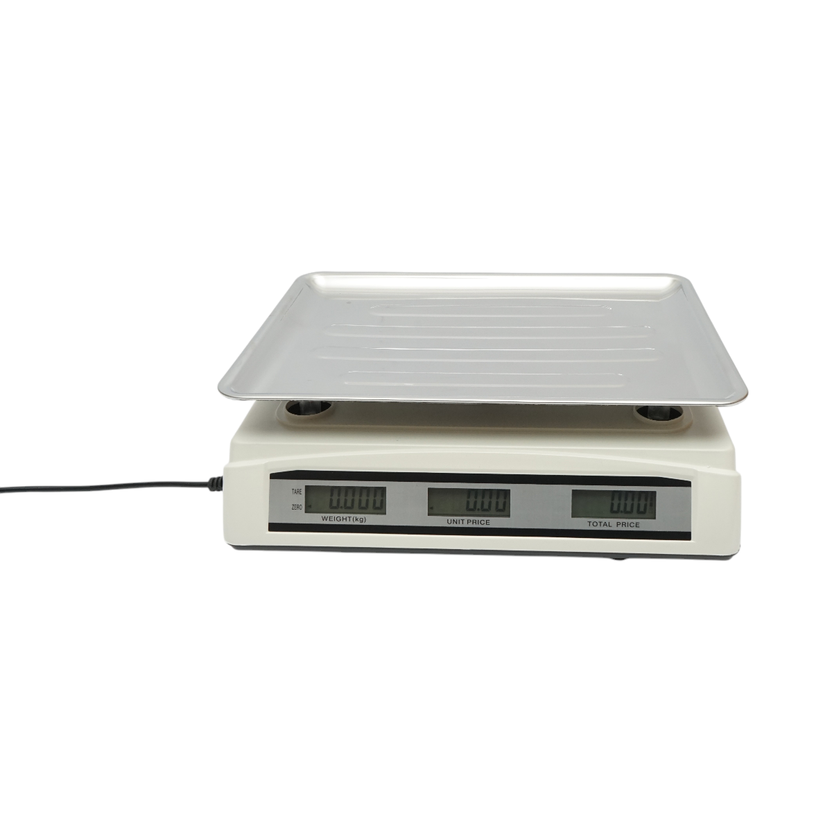 Cantar electronic cu ecran LCD, capacitate 40 Kg cu baterie 4V Breckner Germany - imagine 4