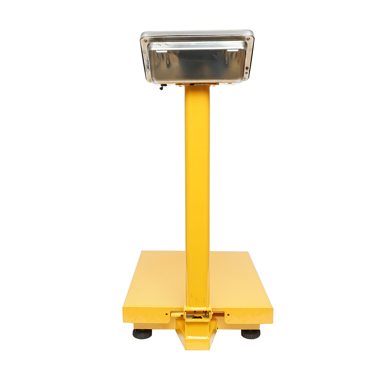 Cantar electronic de podea tip platforma 350 Kg cu brat pliabil, ecran LCD Breckner Germany - imagine 4