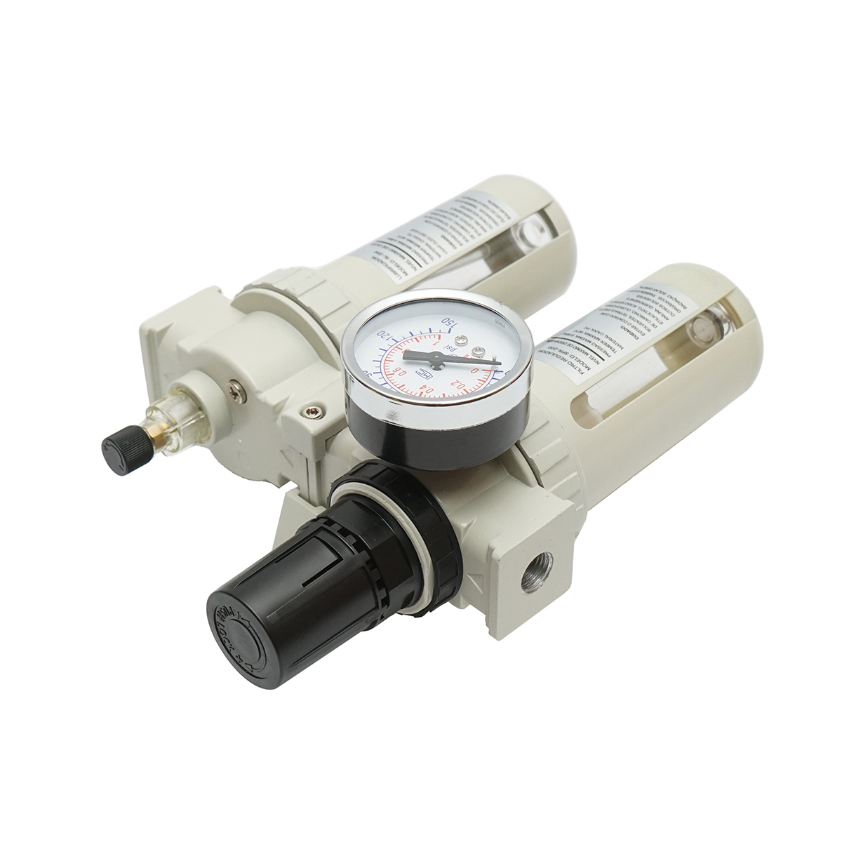 Filtru aer si ungator cu regulator de presiune max. 1 MPa, racord 1/2 - imagine 5