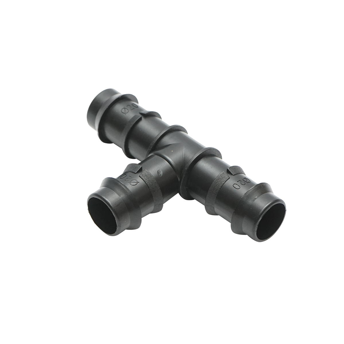 Teu conector stut egal tub picurare 20x20x20mm pentru sisteme de irigatii - imagine 2