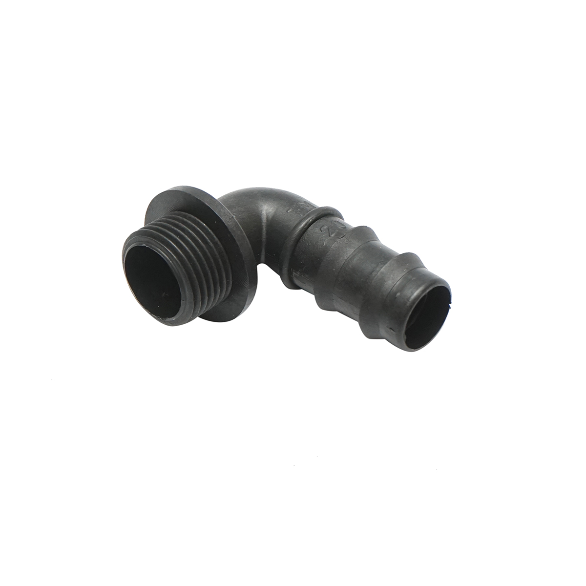 Cot conector stut tub picurare 20mm, filet exterior 1/2 inch pentru sisteme de irigatii - imagine 2