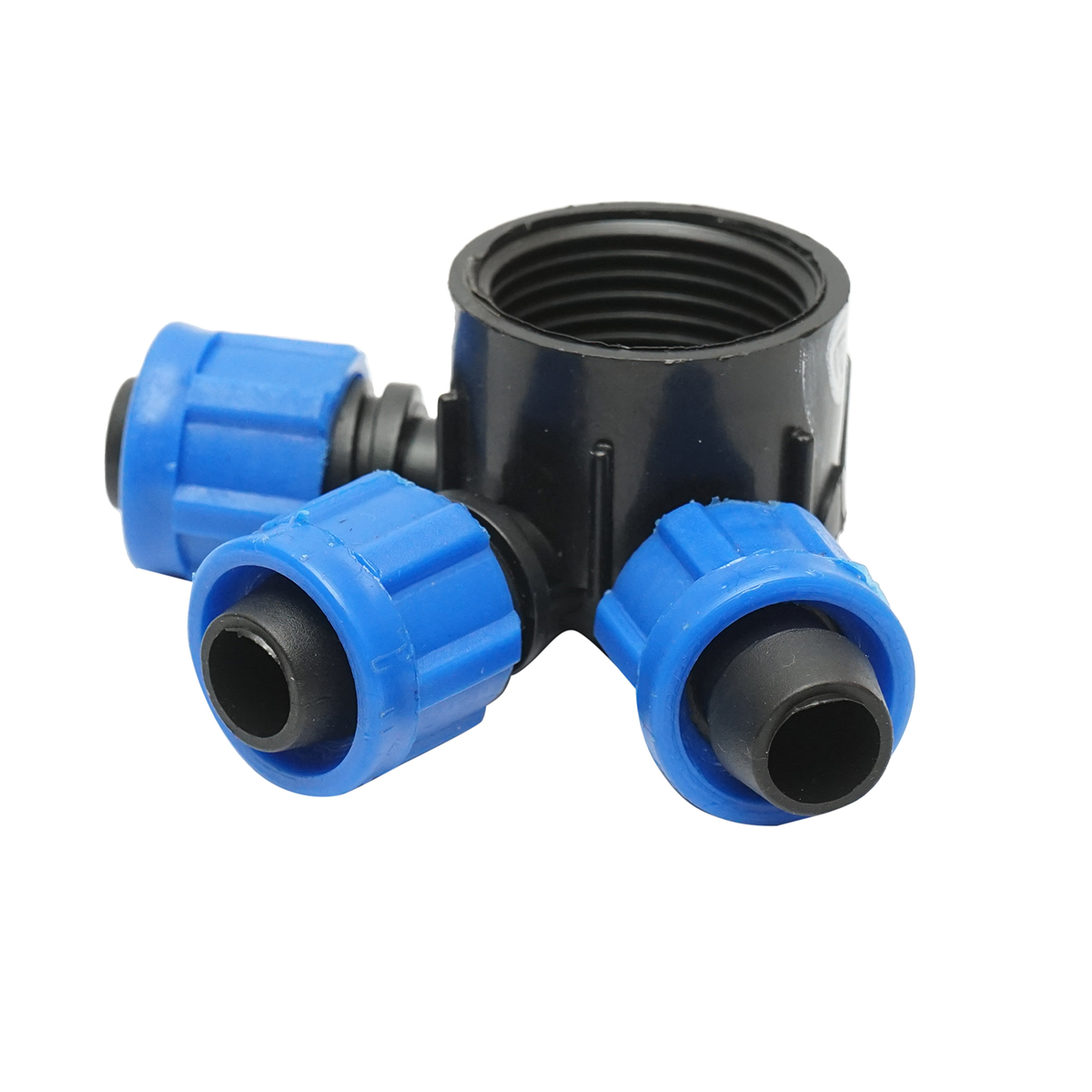 Distribuitor imbinare tub, banda picurare 17mm cu 3 capete pentru sisteme de irigatii - imagine 2