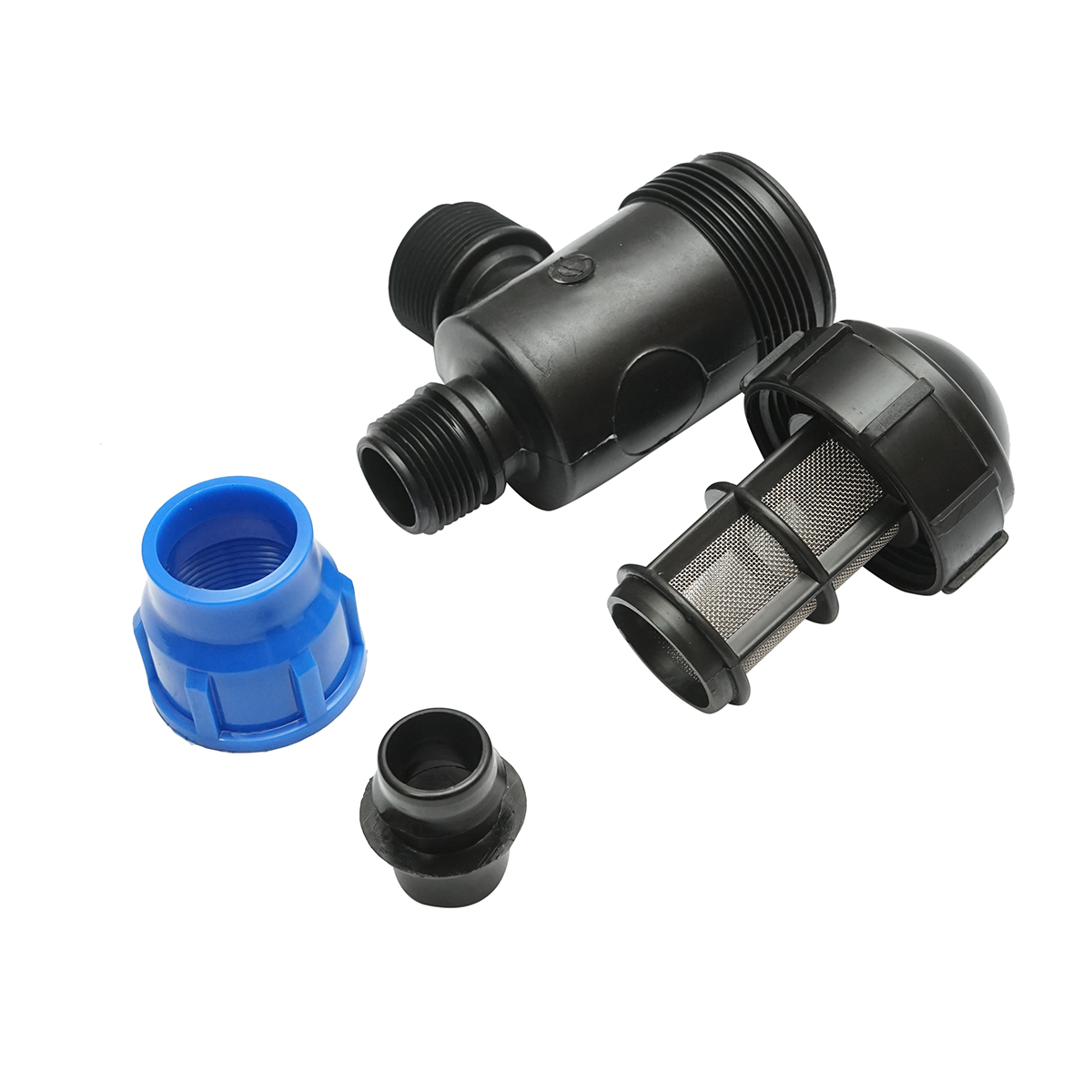 Filtru plastic cot cu sita 32mmx1 tol pentru sisteme de irigatii - imagine 3