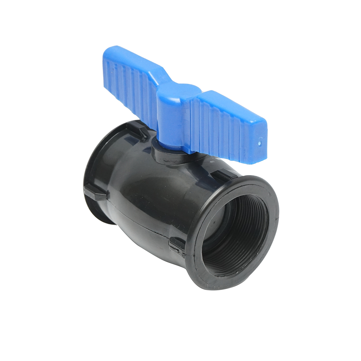 Robinet mufa cu bila egal, filet interior 2x2 tol, PN10 pentru sisteme de irigatii - imagine 2