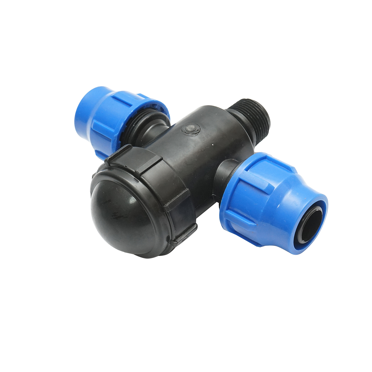 Filtru plastic teu cu sita 30x30mmx1 tol pentru sisteme de irigatii - imagine 3