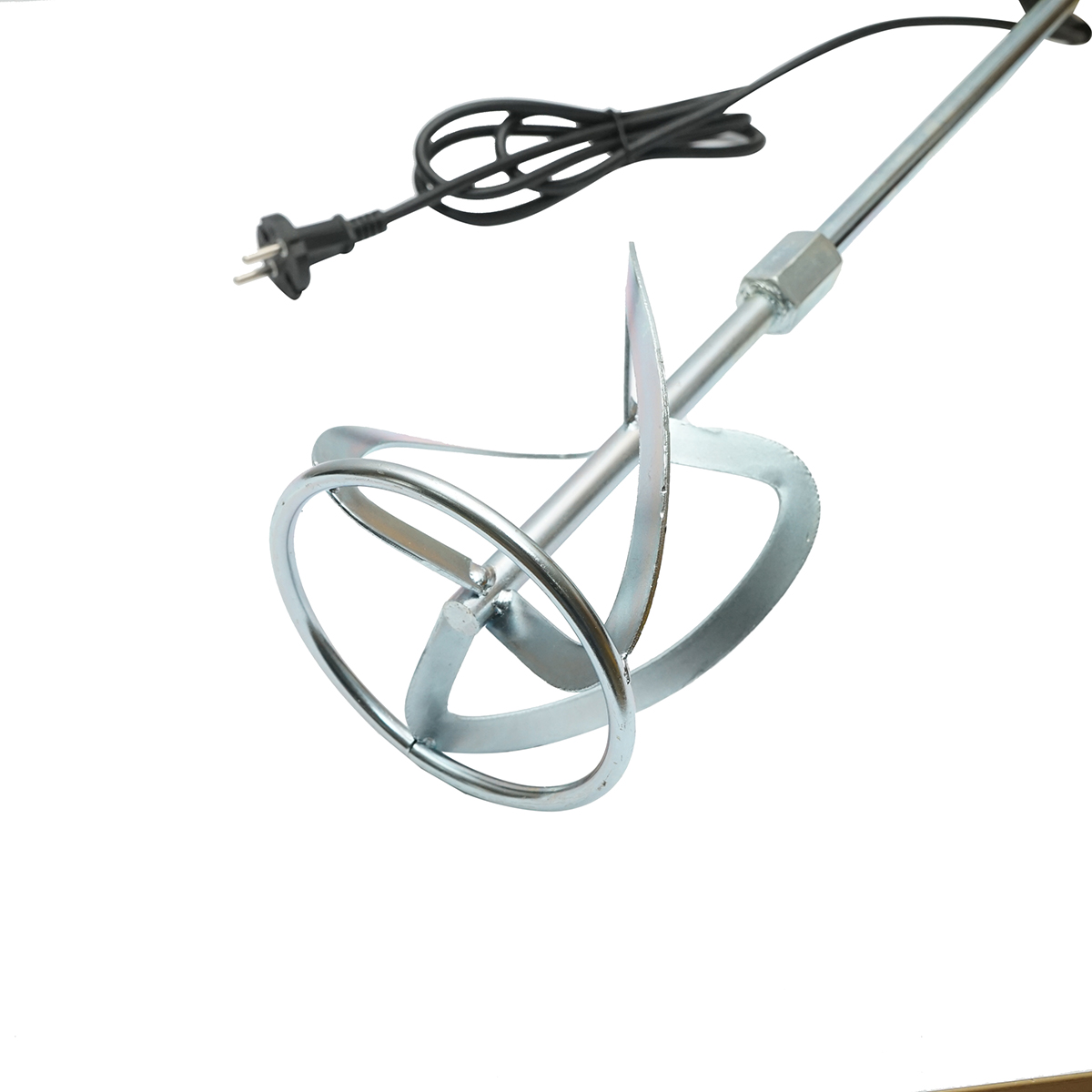 Mixer, malaxor electric profesional 1600W, 220V, 2 viteze pentru vopsea, mortar, adeziv THOR - imagine 5